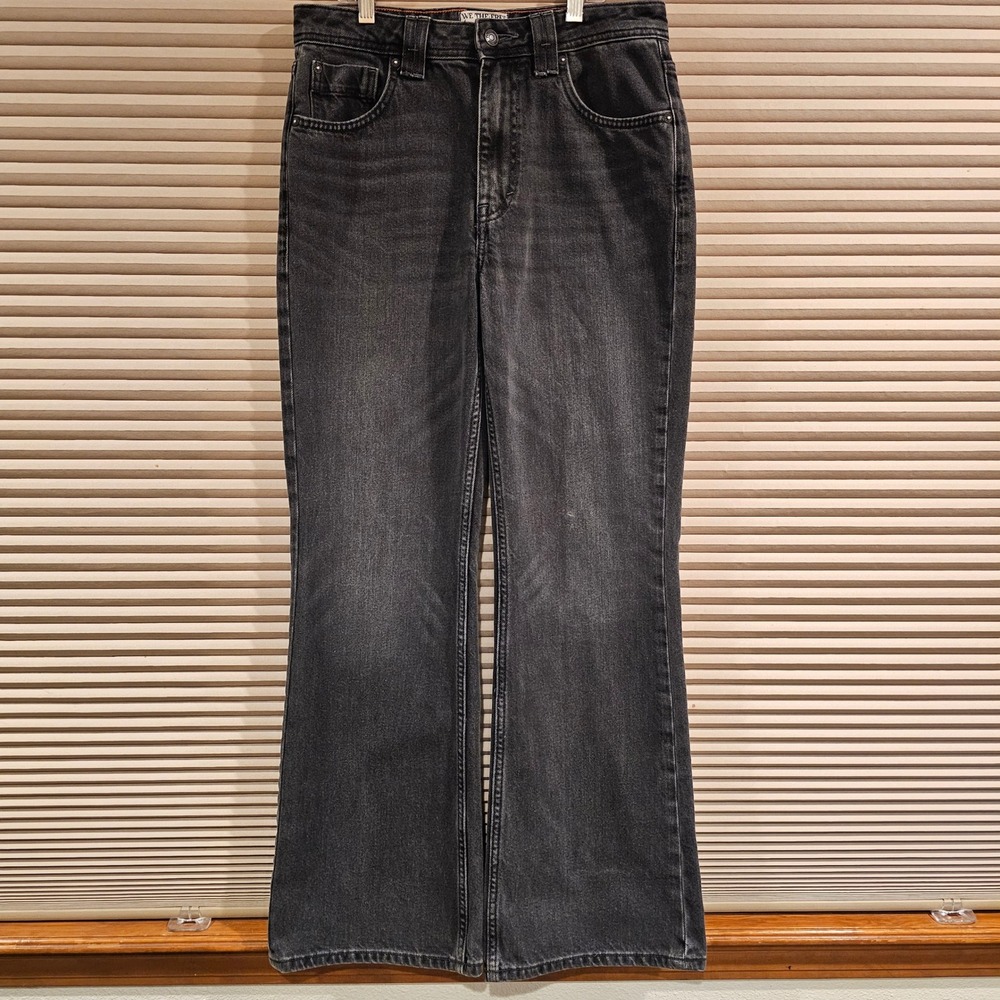 We The Free Ava High Rise Bootcut Jeans Washed Black 27‎ OB1556494 Street City